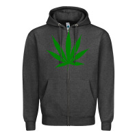 Weed Zipper Hoodie | Teevron