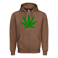 Chestnut Weed Zipper Hoodie - SnappyArt