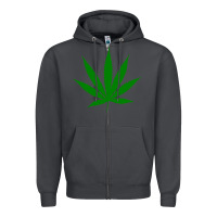 Smoke Weed Zipper Hoodie - SnappyArt