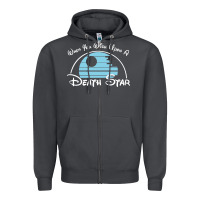 Smoke when you wish upon a death star Zipper Hoodie - SnappyArt
