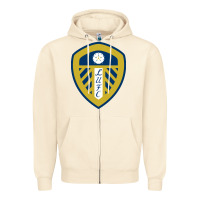 Sandshell leeds-fc Zipper Hoodie - SnappyArt