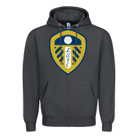 Smoke leeds-fc Zipper Hoodie - SnappyArt