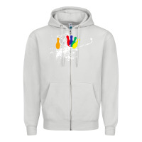Dove Grey awana games Zipper Hoodie - SnappyArt