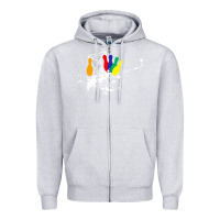 Heather Grey awana games Zipper Hoodie - SnappyArt
