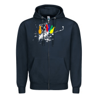 Navy awana games Zipper Hoodie - SnappyArt