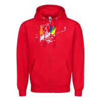 Red awana games Zipper Hoodie - SnappyArt