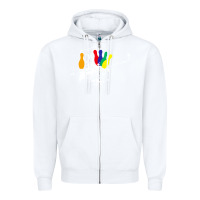 White awana games Zipper Hoodie - SnappyArt
