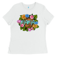 White Mama Mother's Day Ladies Tee - FaDigitalArtStudio