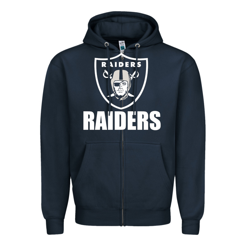 Raiders Zipper Hoodie by SnappyArt | Teevron