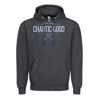 Smoke Chaotic Good Essential  Copy Zipper Hoodie - SnappyArt