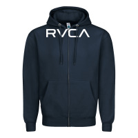 Navy R V C A Zipper Hoodie - SnappyArt