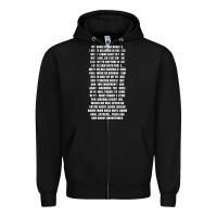 Black MY NAME IS ZAK BAGANS - GHOST ADVENTURES Zipper Hoodie - SnappyArt