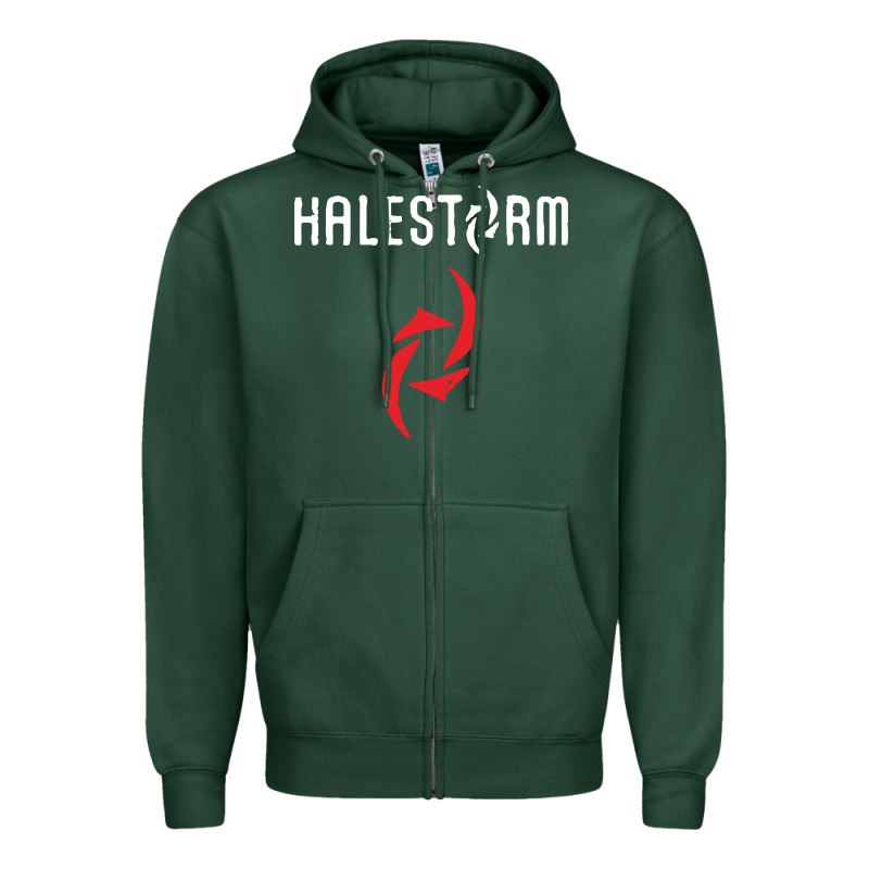 Halestorm Black Zipper Hoodie by SnappyArt | Teevron
