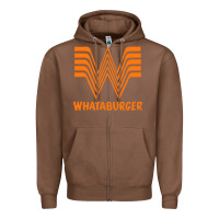 Chestnut whataburger Zipper Hoodie - SnappyArt