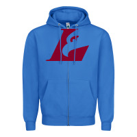 True Royal UW-La Crosse maroon Zipper Hoodie - SnappyArt