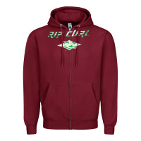 Burgundy Rip Curl, Rip, Curl, the Rip Curl, Rip Curl vintage, Rip Curl art, Rip Zipper Hoodie - SnappyArt
