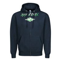 Navy Rip Curl, Rip, Curl, the Rip Curl, Rip Curl vintage, Rip Curl art, Rip Zipper Hoodie - SnappyArt