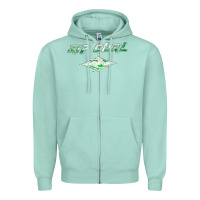 Seafoam Rip Curl, Rip, Curl, the Rip Curl, Rip Curl vintage, Rip Curl art, Rip Zipper Hoodie - SnappyArt