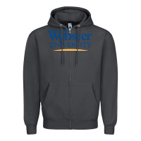 Smoke webster university Zipper Hoodie - SnappyArt