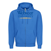 True Royal webster university Zipper Hoodie - SnappyArt