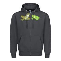 Smoke The Princess and the Frog Tiana and Naveen Art Zipper Hoodie - SnappyArt