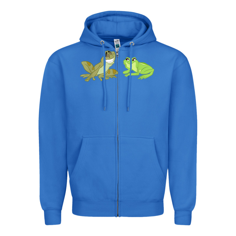 The Princess And The Frog Tiana And Naveen Art Zipper Hoodie by SnappyArt | Teevron