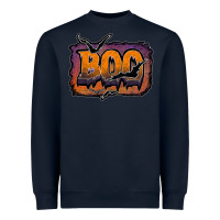 Navy boo Heavyweight Sweatshirt - JahusDesignShop