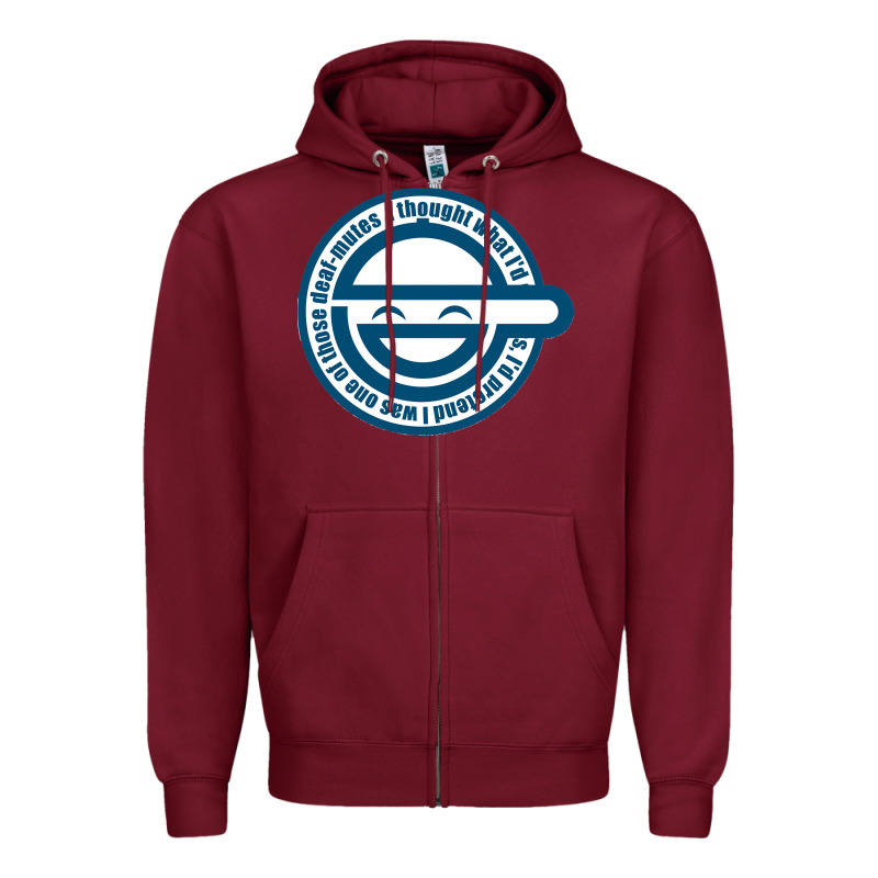 Laughing Man Ghost In The Shell Classic Zipper Hoodie by SnappyArt | Teevron