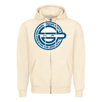 Sandshell Laughing Man GHOST IN THE SHELL Classic Zipper Hoodie - SnappyArt