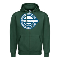 Sports Green Laughing Man GHOST IN THE SHELL Classic Zipper Hoodie - SnappyArt