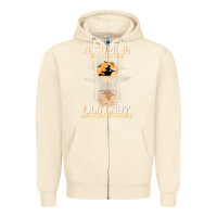 Sandshell assuming i'm just an old lady was your first mistake witch Zipper Hoodie - SnappyArt