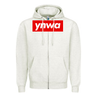Oatmeal Heather ynwa Zipper Hoodie - SnappyArt