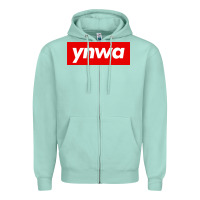 Seafoam ynwa Zipper Hoodie - SnappyArt