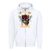 White pirate the beatings will continue until morale improves Zipper Hoodie - SnappyArt