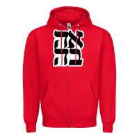 Red human kind be both 28952371 Zipper Hoodie - SnappyArt
