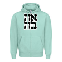 Seafoam human kind be both 28952371 Zipper Hoodie - SnappyArt