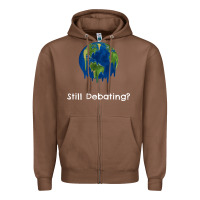 Chestnut environmental climate change still debating summer Zipper Hoodie - SnappyArt