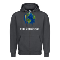 Smoke environmental climate change still debating summer Zipper Hoodie - SnappyArt