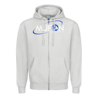 Dove Grey design mufon mutual ufo network hdb gift for men a Zipper Hoodie - SnappyArt