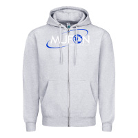 Heather Grey design mufon mutual ufo network hdb gift for men a Zipper Hoodie - SnappyArt