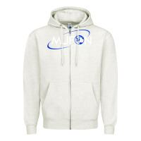 Oatmeal Heather design mufon mutual ufo network hdb gift for men a Zipper Hoodie - SnappyArt