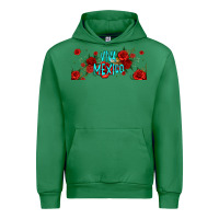 Emerald viva mexico long live mexico Urban Hoodie - Jasminsmagicworld