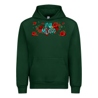 Forest Green viva mexico long live mexico Urban Hoodie - Jasminsmagicworld