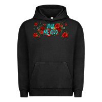 Pigment Black viva mexico long live mexico Urban Hoodie - Jasminsmagicworld