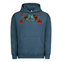 Pigment Midnight Navy viva mexico long live mexico Urban Hoodie - Jasminsmagicworld