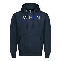 Navy design mufon mutual ufo network hdb gift for men a Zipper Hoodie - SnappyArt