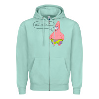 Seafoam Patrick Classic Zipper Hoodie - SnappyArt
