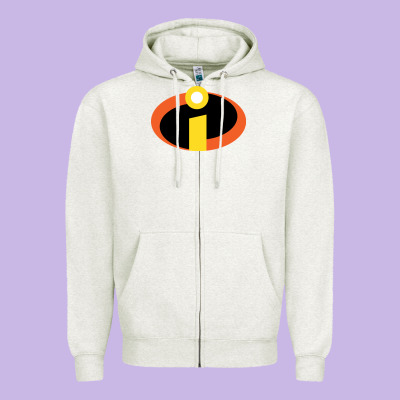 Incredibles Zipper Hoodie Designed By Snappyart