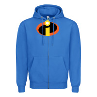 True Royal incredibles Zipper Hoodie - SnappyArt