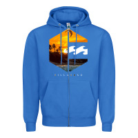 True Royal billabong Zipper Hoodie - SnappyArt